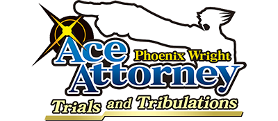 Phoenix Wright Ace Attorney: Trials and Tribulations title screen for Nintendo DS